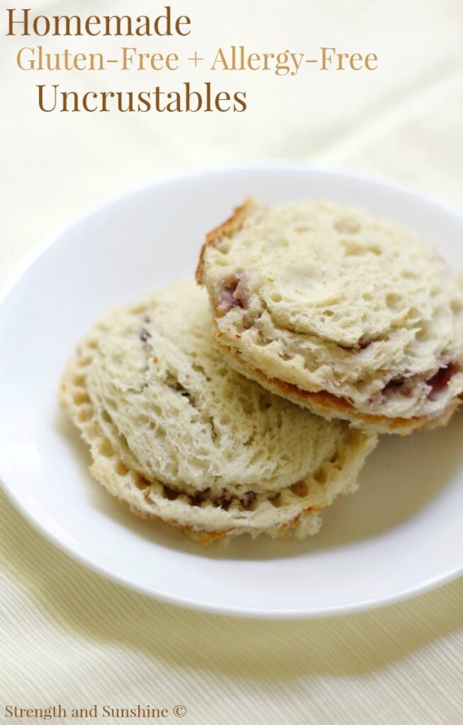 Homemade Gluten-Free + Allergy-Free Uncrustables