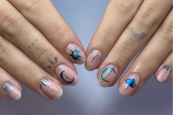 simple DIY nail design ideas