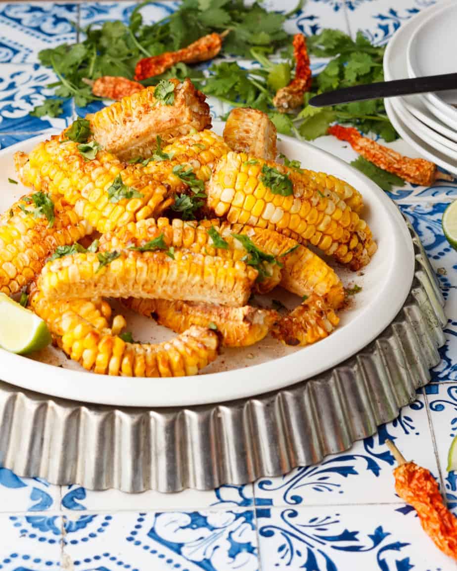 Air Fryer Corn Ribs
