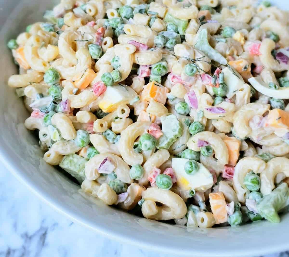 side dishes for a bbq Easy Southern Macaroni Salad (With Shortcuts)