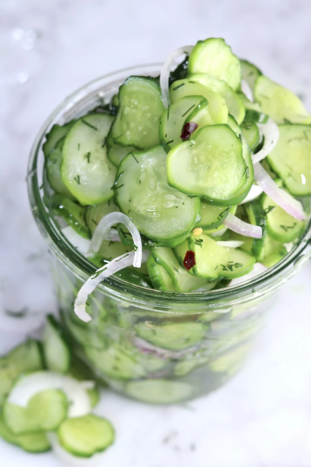 Cucumber Onion Salad