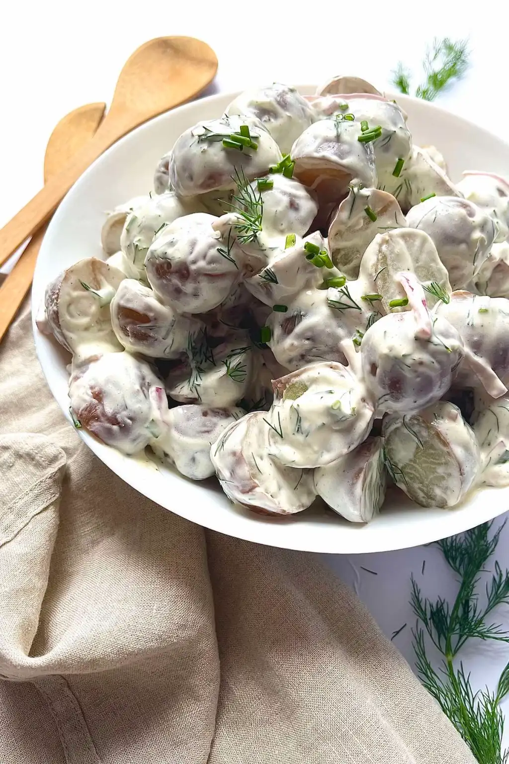 red skin potato summer salad recipe