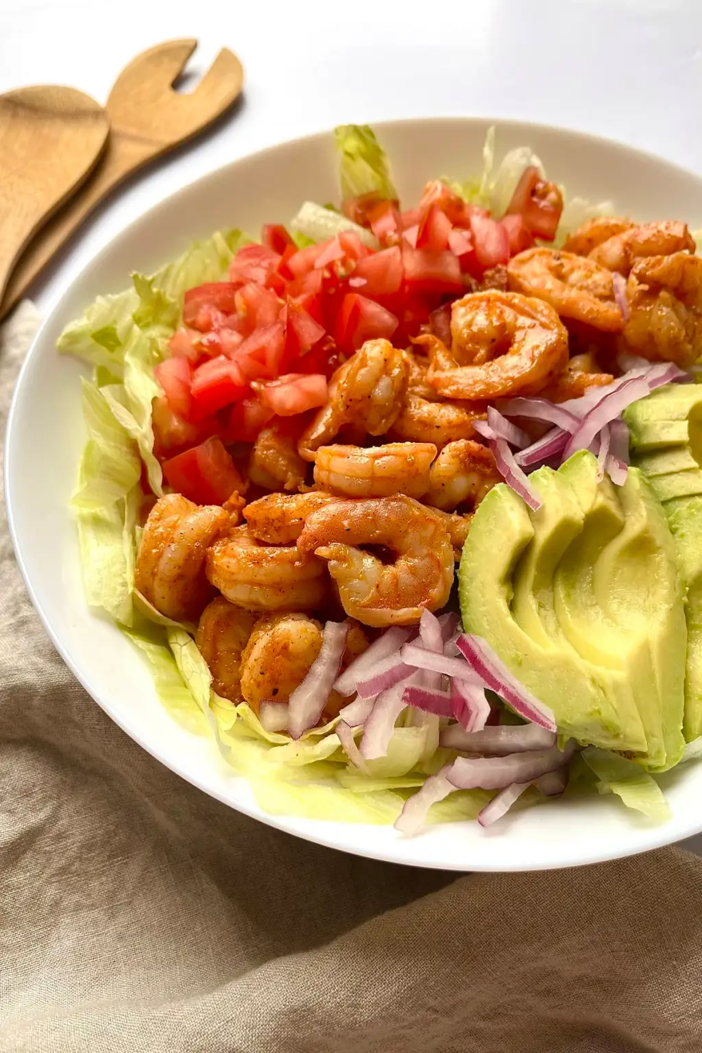 cilantro lime shrimp salad