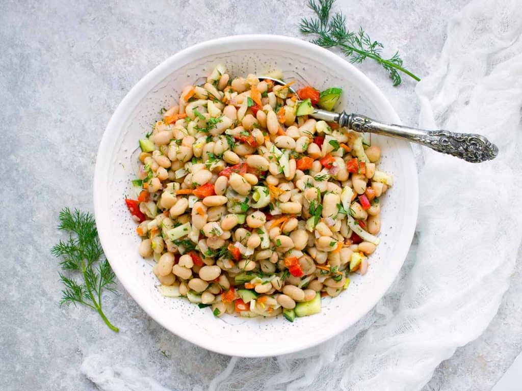 Herbed White Bean Picnic Salad