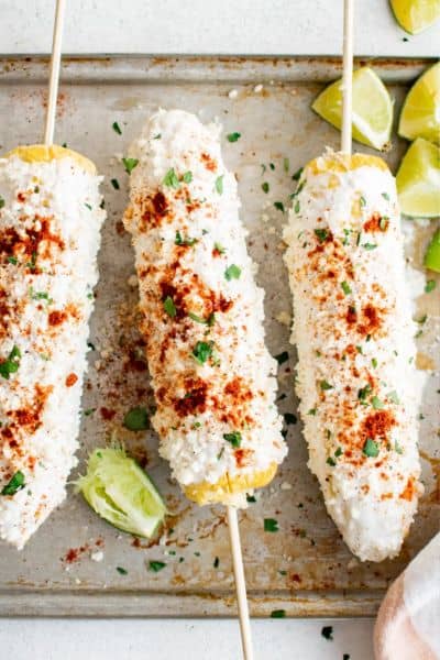 Mexican Street Corn side dish for bbq