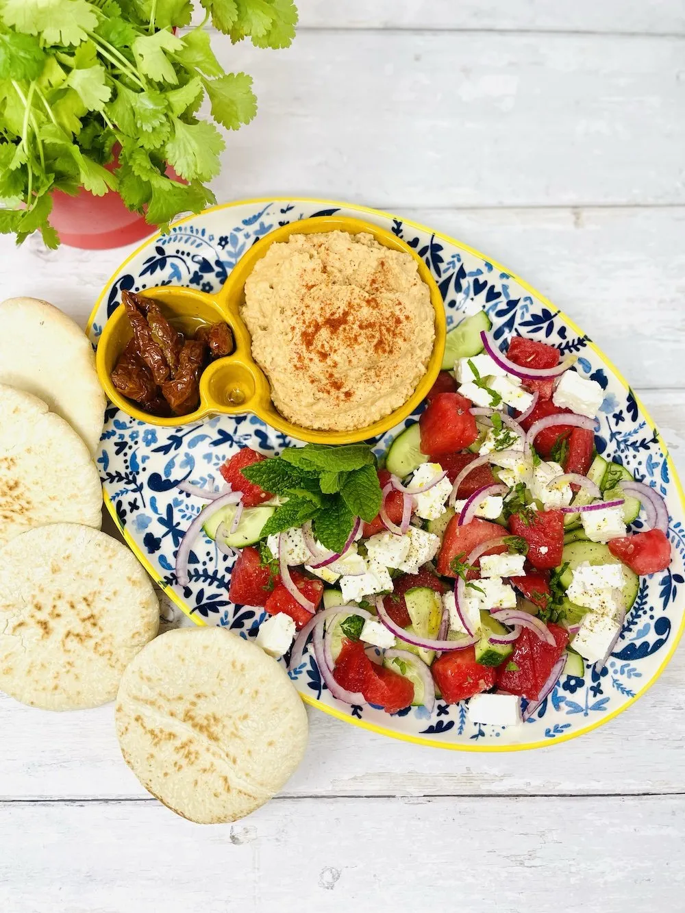 Watermelon and Feta Summer Salad