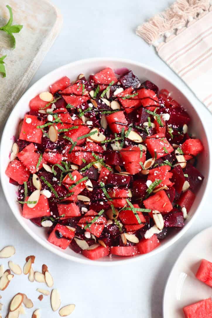 Beet Watermelon Salad