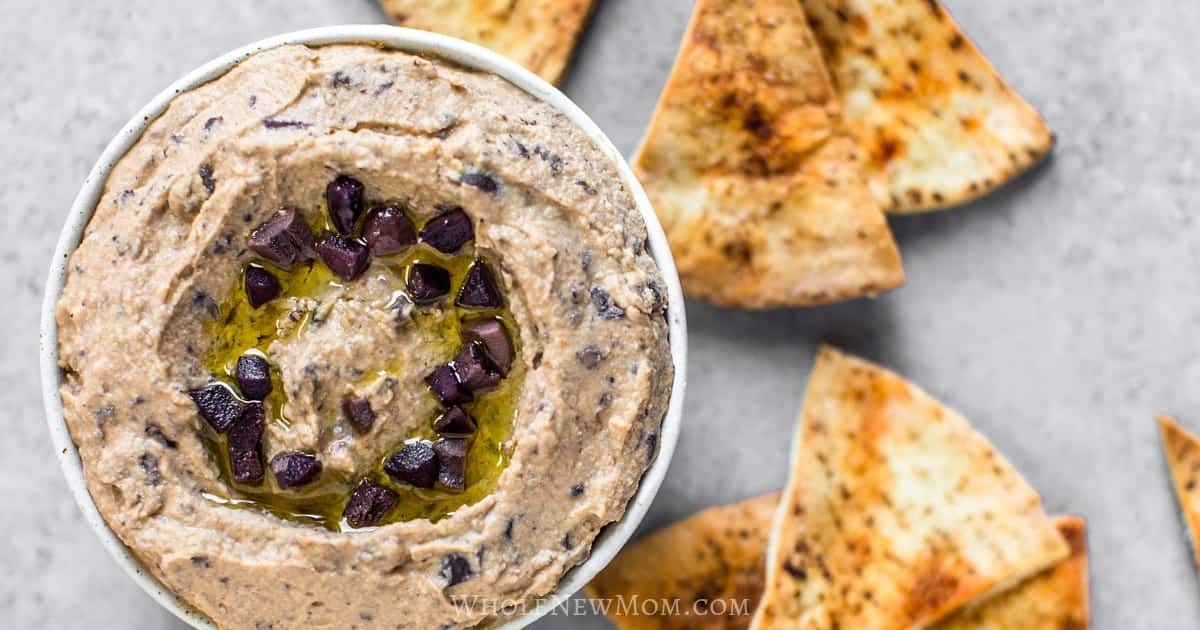 Quick Olive Hummus 
