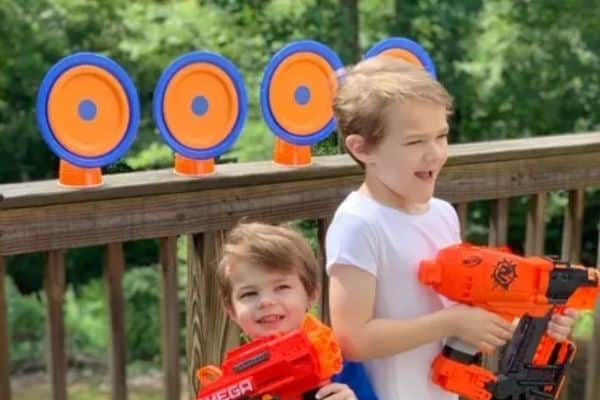 DIY Nerf Targets For A Fun Backyard Party Idea