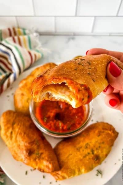 Mini Pepperoni Calzones picnic snack ideas