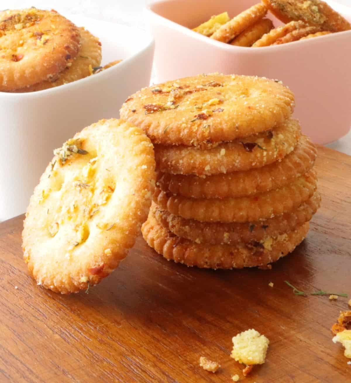 SPICY RANCH CRACKERS PICNIC SNACK IDEAS