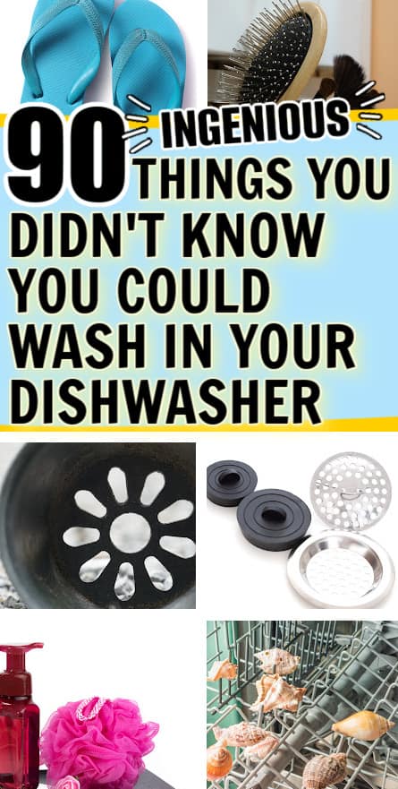 90 things you didn't know you could wash in your dishwasher