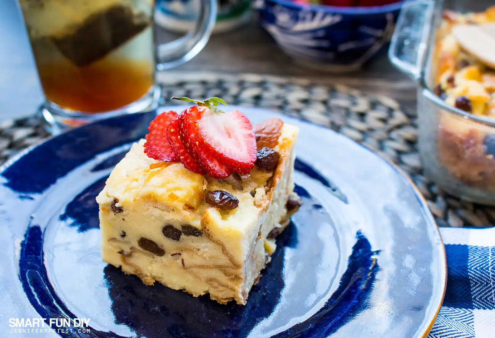 Easy Bread Pudding Recipe with Yogurt
