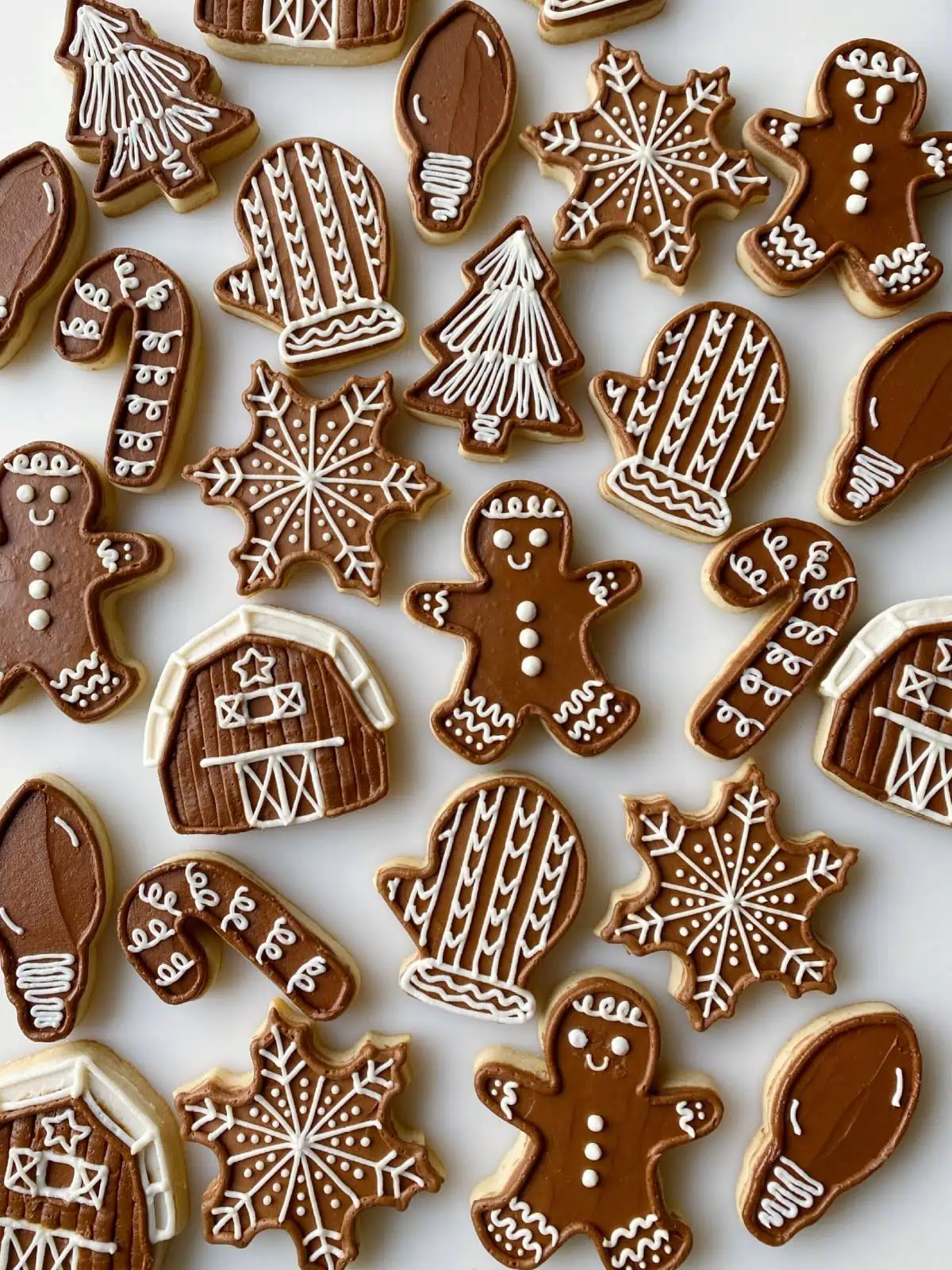 Gingerbread Sugar Cookies With Buttercream