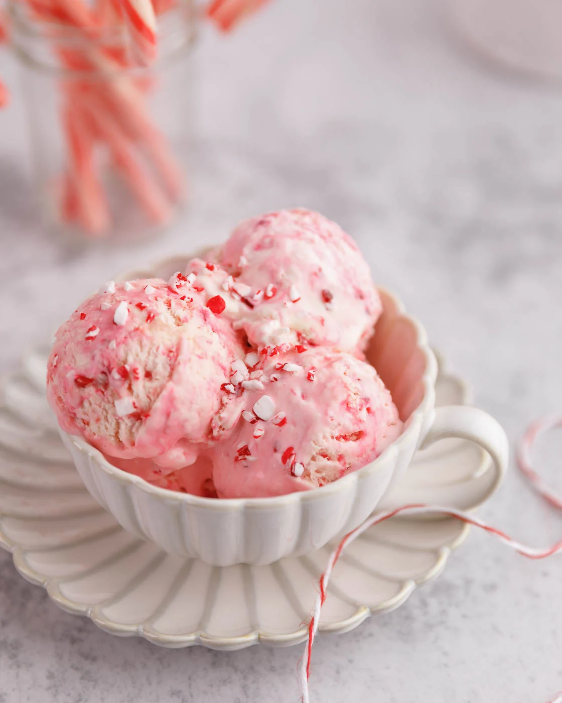 Easy Candy Cane Ice Cream Recipe