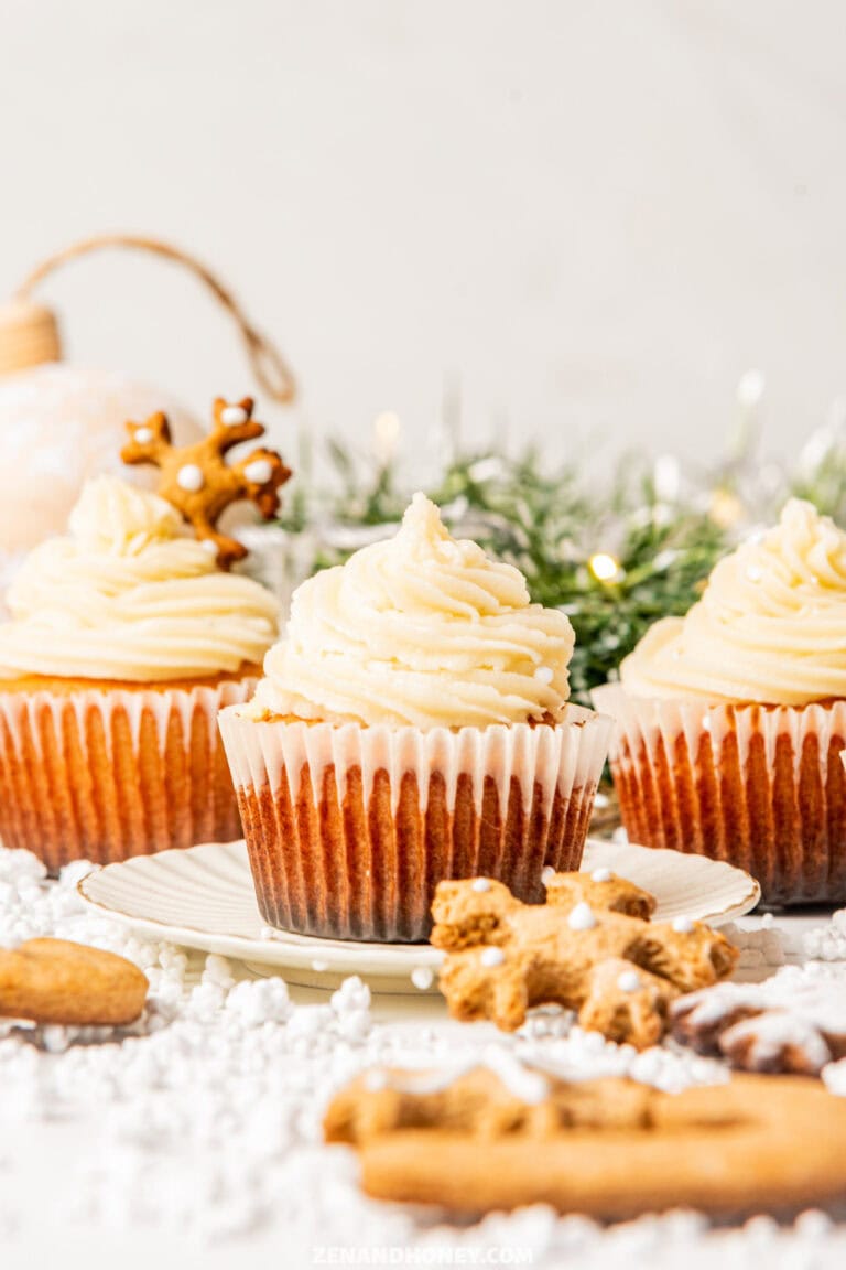 eggnog cupcakes