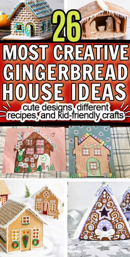 26 beset creative gingerbread house ideas