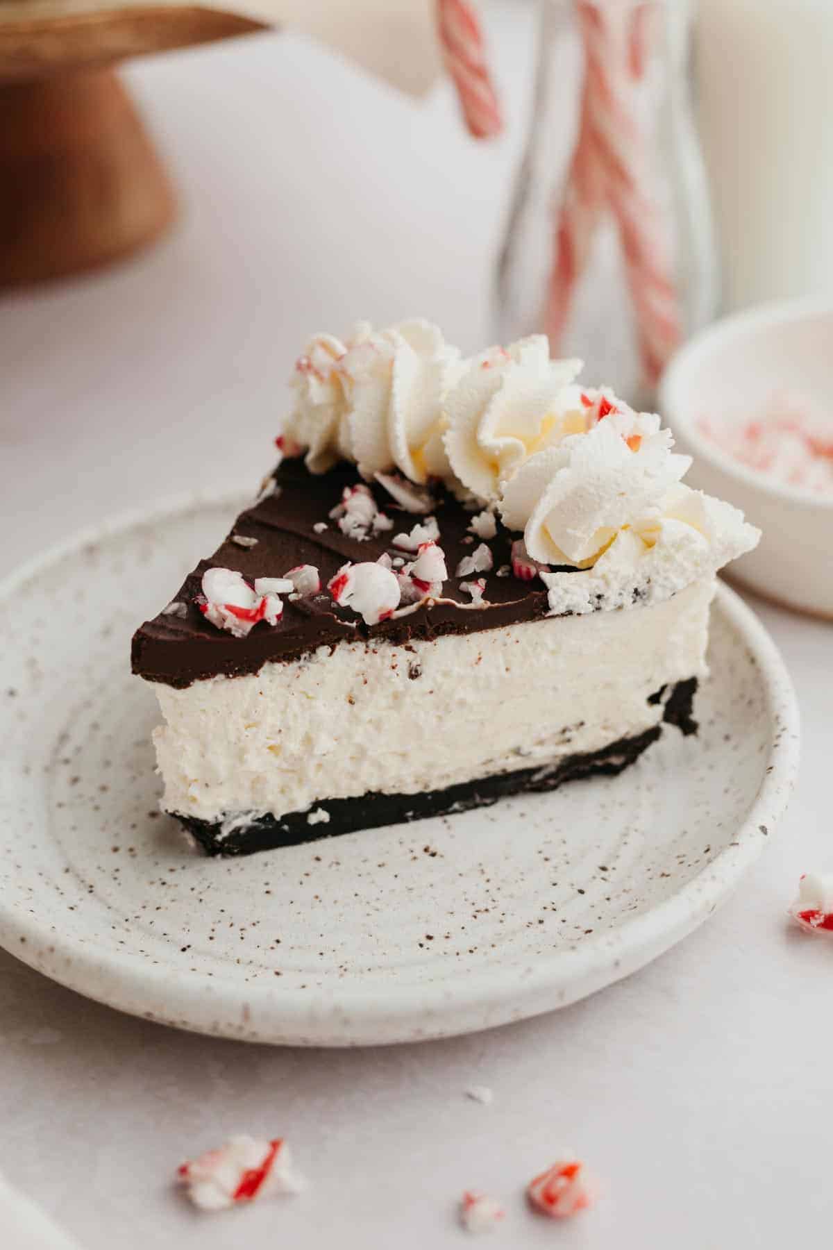 Peppermint Bark Cheesecake