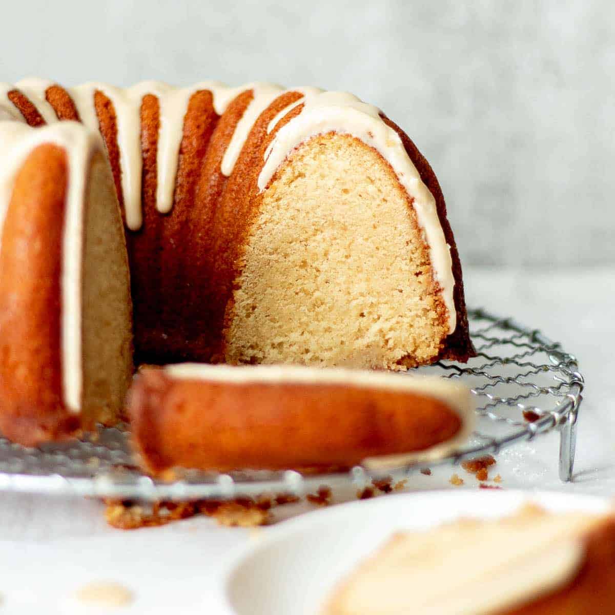 rum soaked pound cake