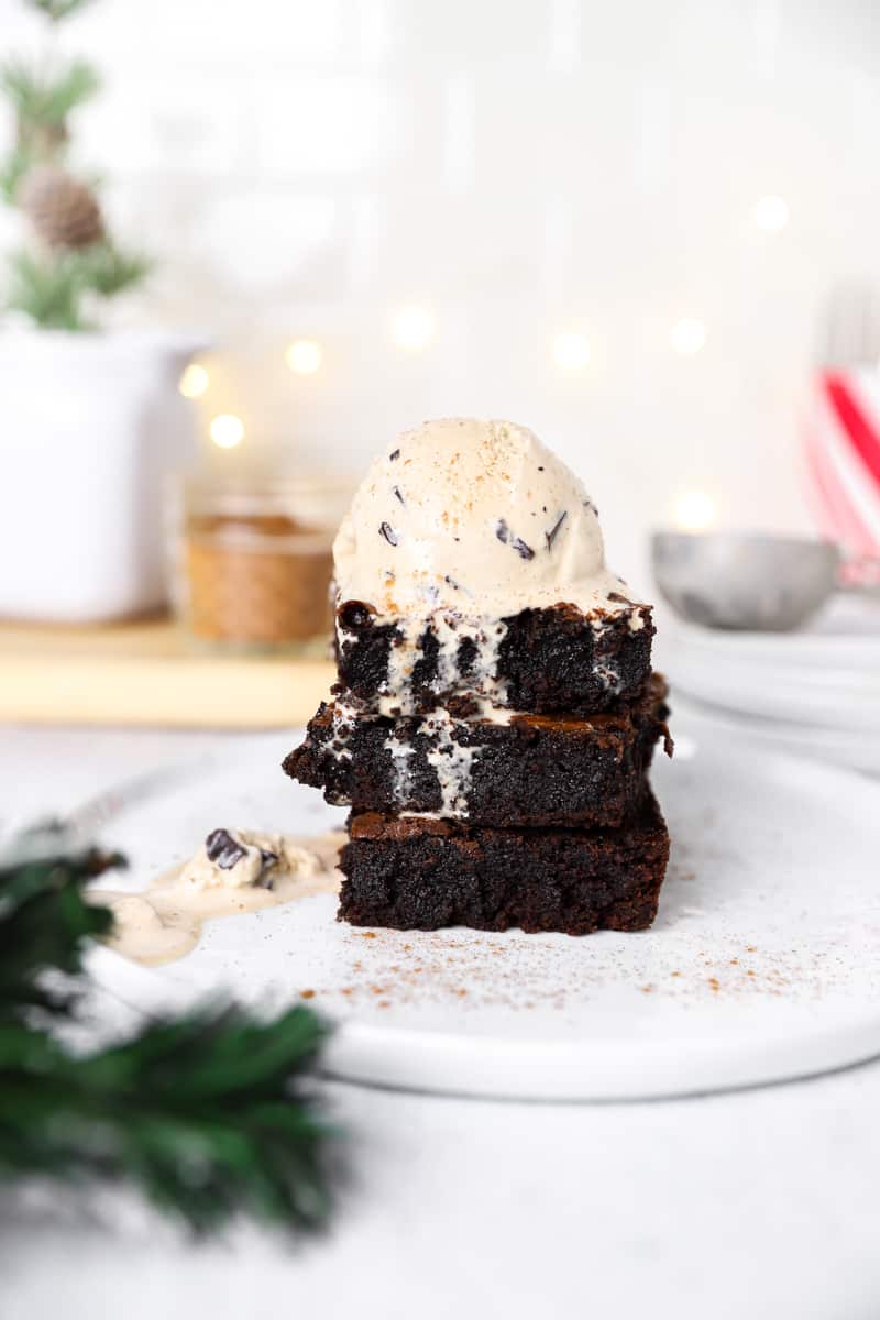 Gingerbread Brownies