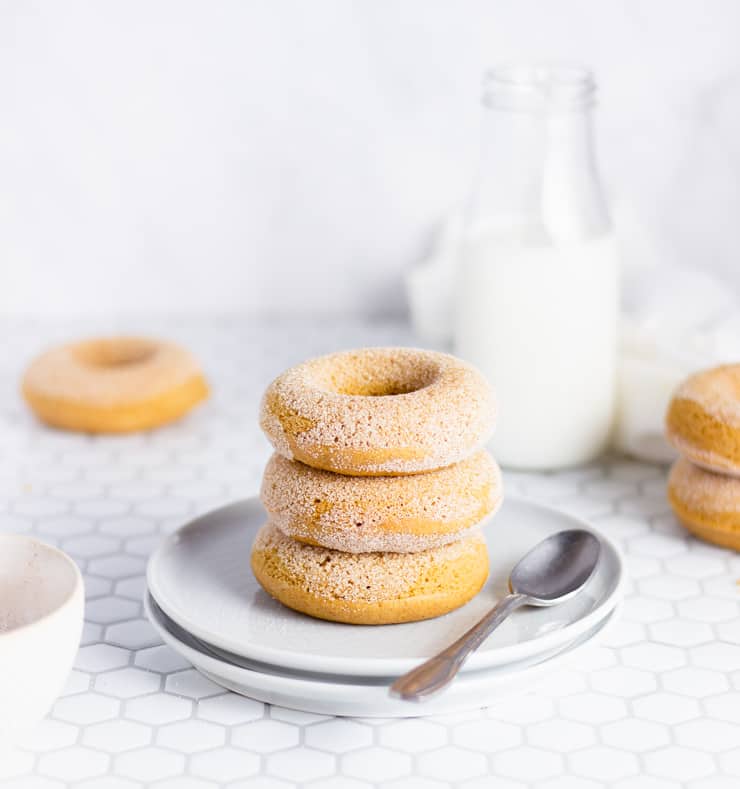 BAKED SWEET POTATO DOUGHNUTS