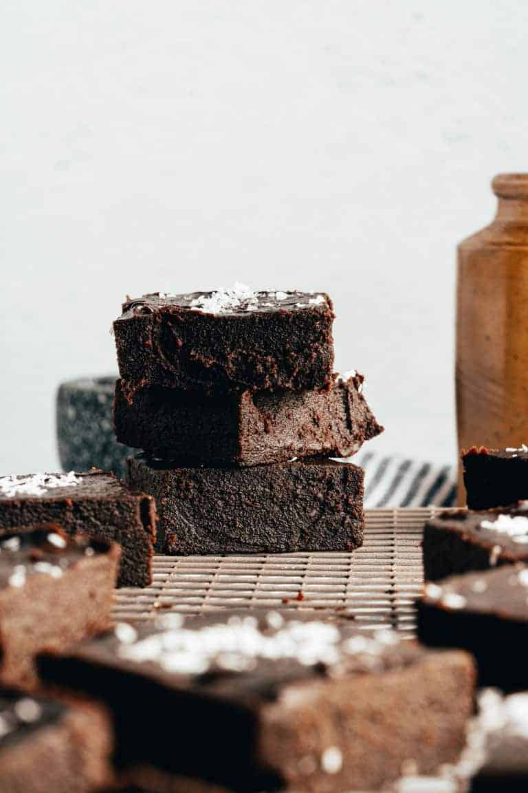 Dark Chocolate Sweet Potato Fudge