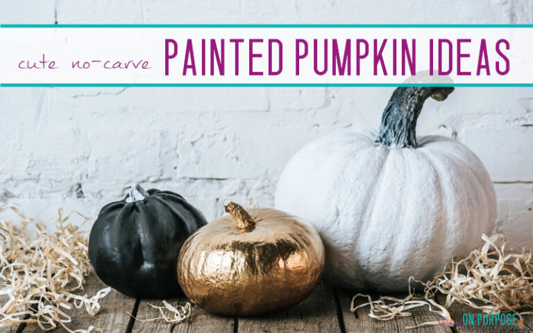 31 Creative Pumpkin Painting Ideas for Fall - Mommy on Purpose