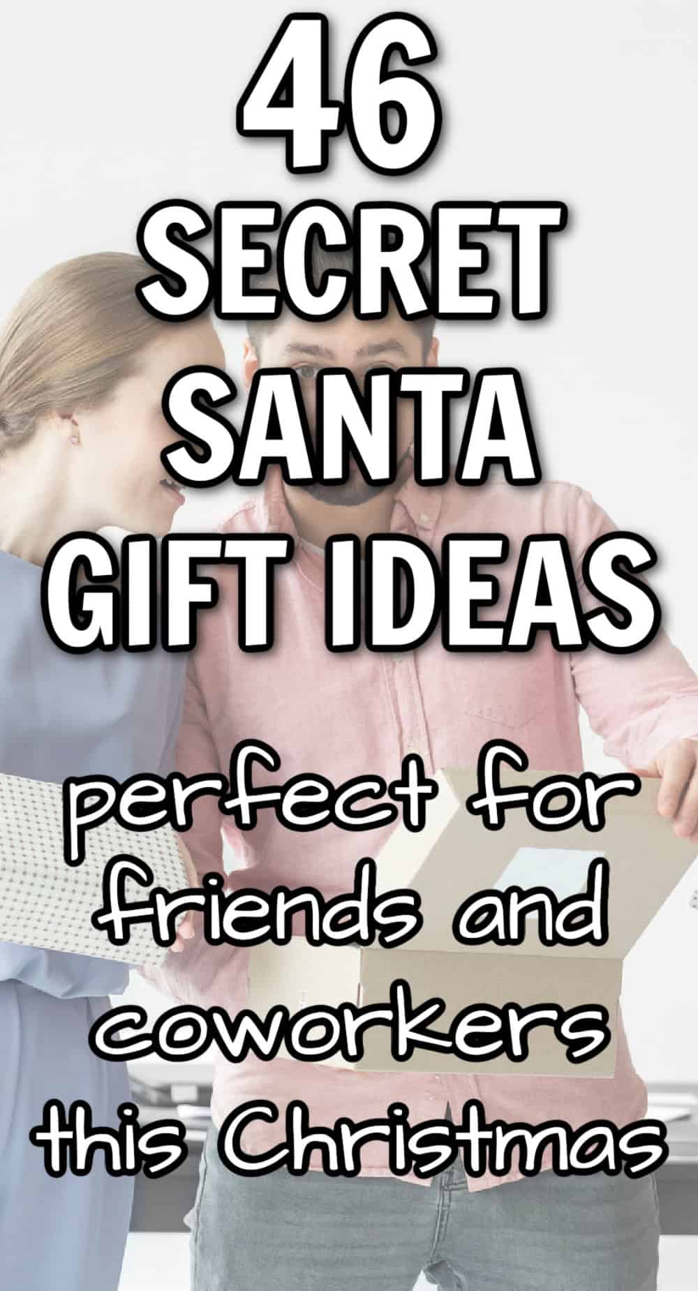secret santa gift ideas for friends and coworkers
