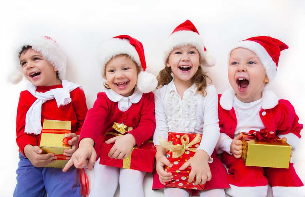 christmas themed first birthday party