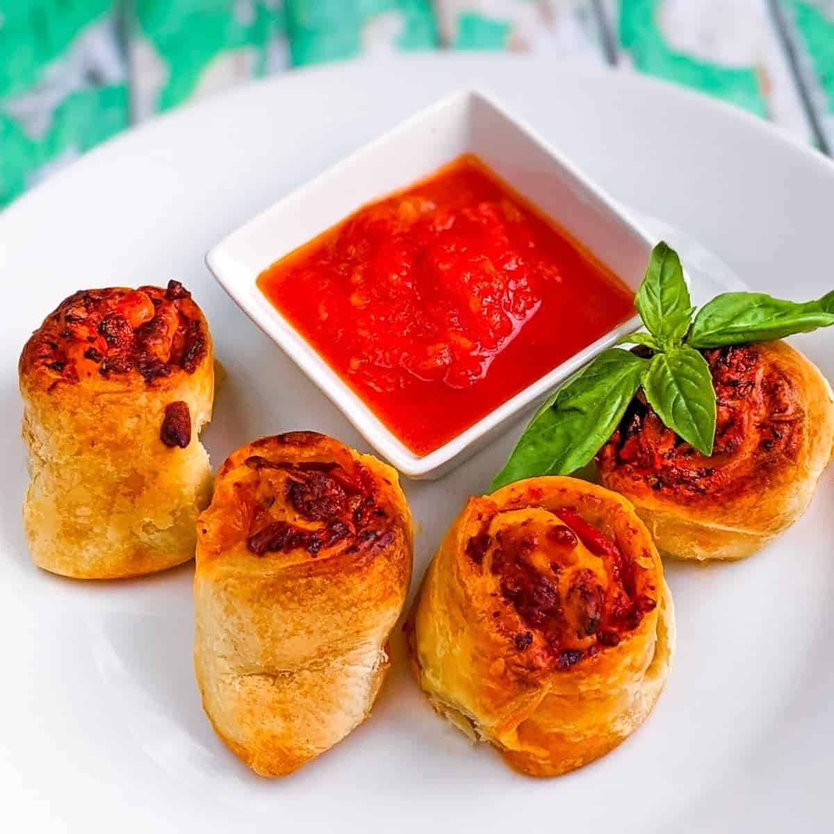 10minute Puff Pastry Pizza Rolls In Air Fryer