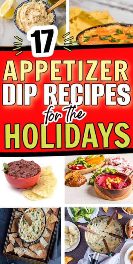 APPETIZER DIP RECIPES FOR THE HOLIDAYS