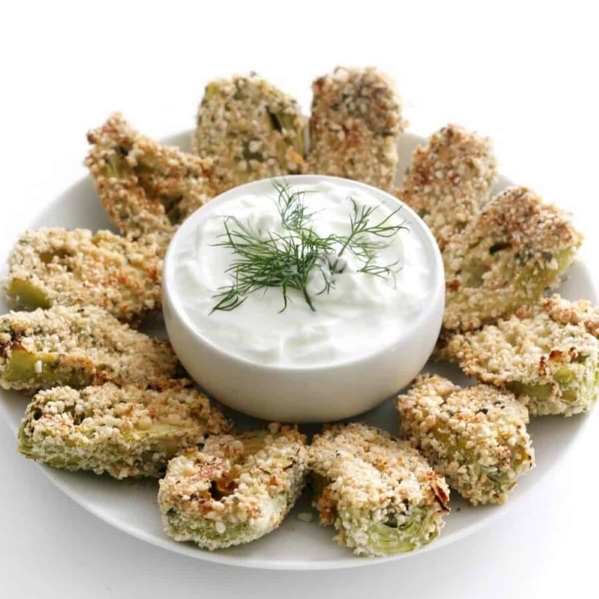 Air Fryer Artichoke Hearts