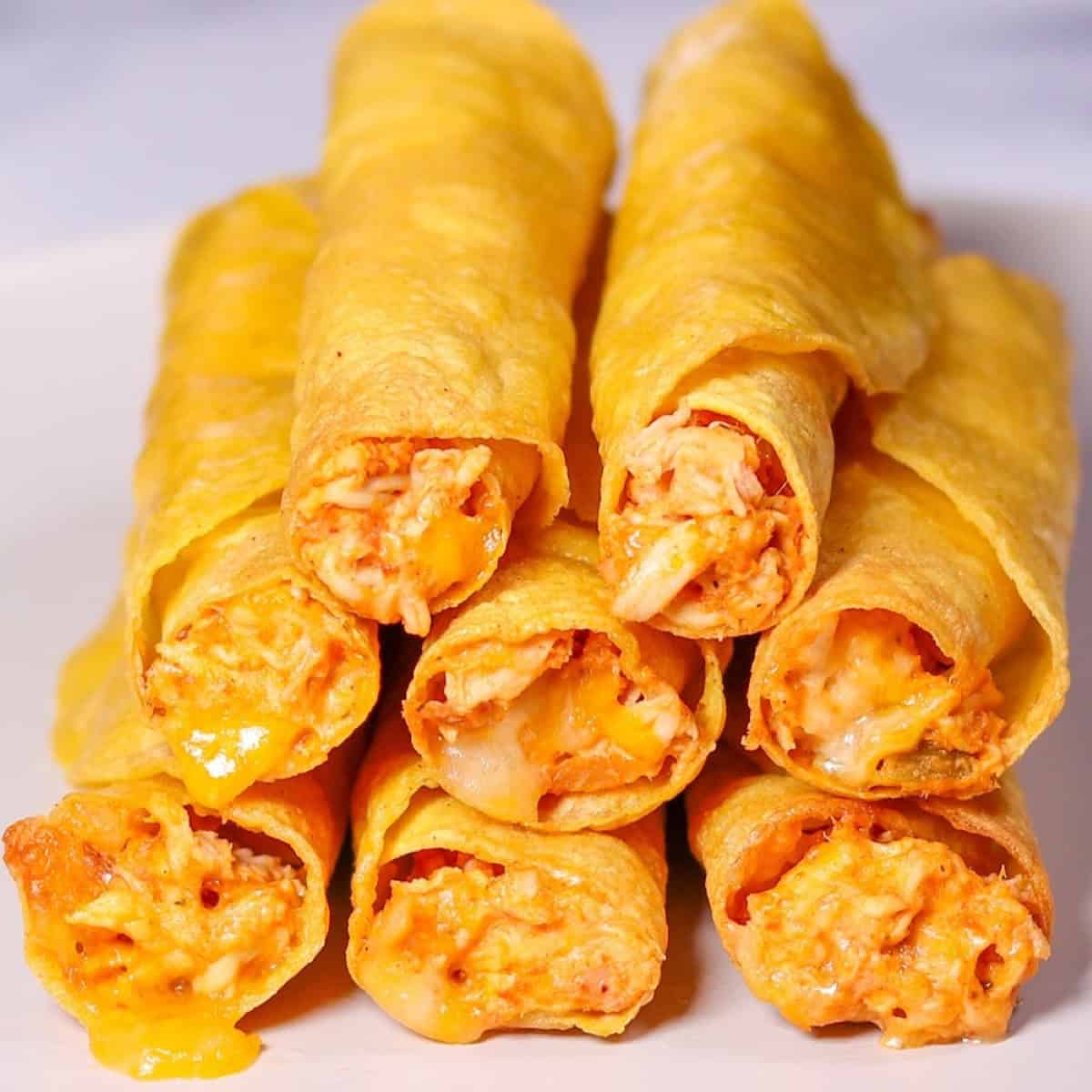 Air Fryer Chicken Taquitos