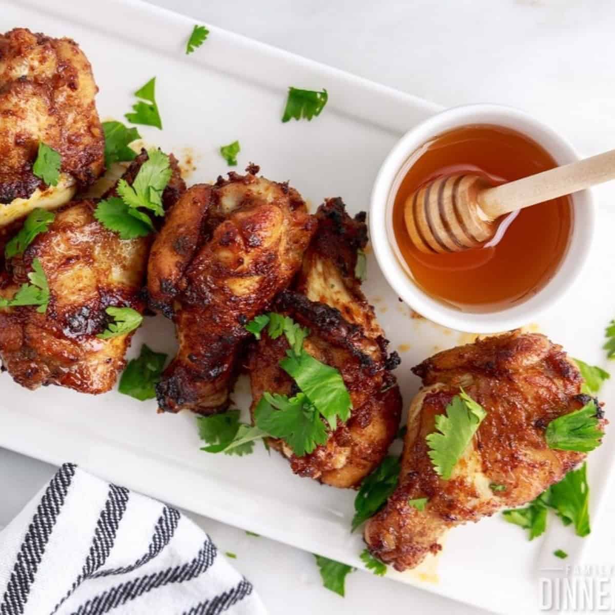 Air Fryer Chipotle Chicken Wings