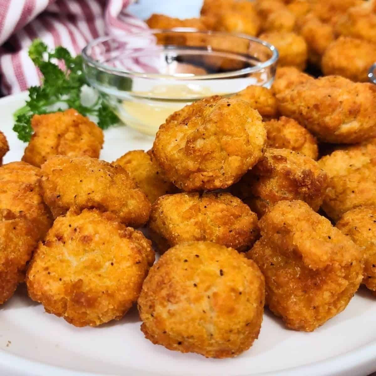 Air Fryer Frozen Popcorn Chicken