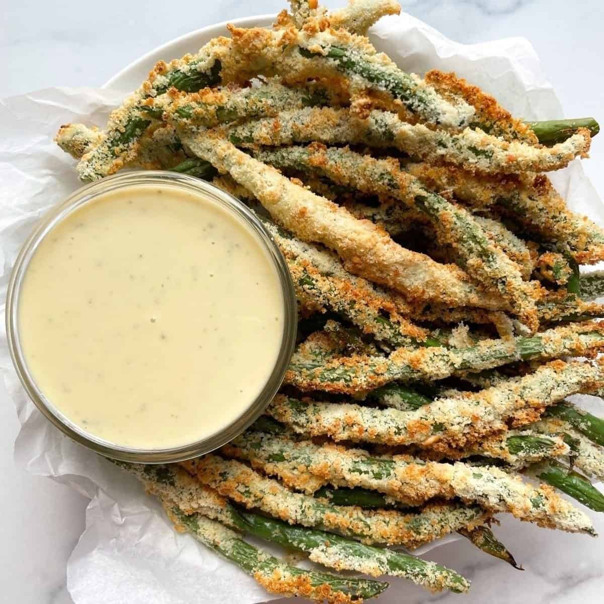 Air Fryer Green Bean Fries
