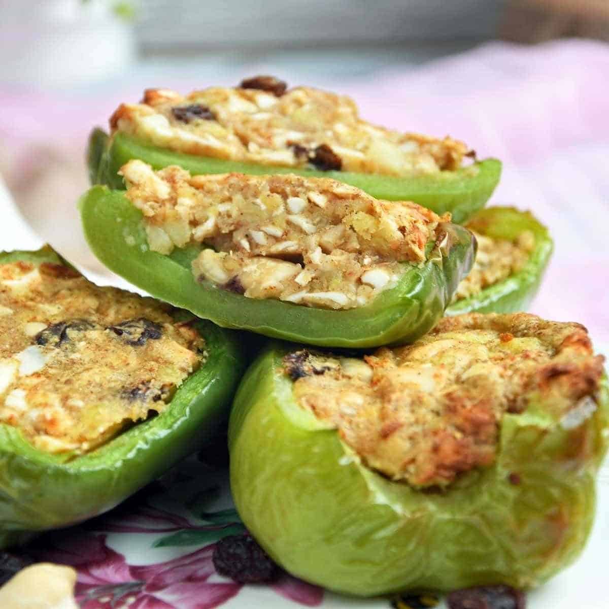 Air Fryer Stuffed Peppers