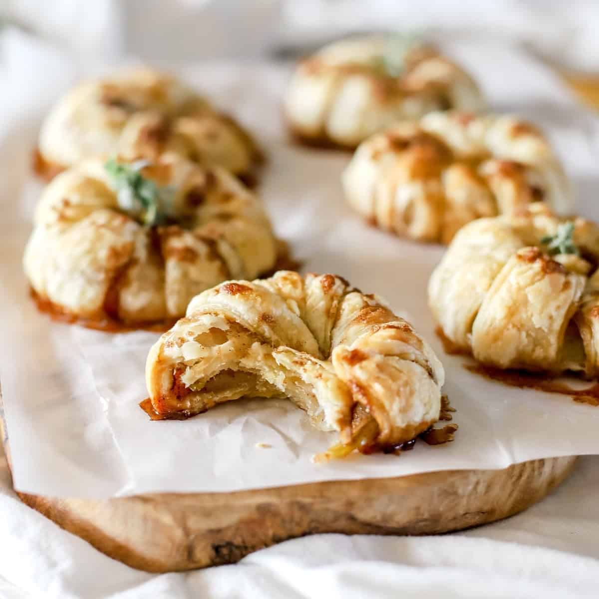 Apple Puff Pastry Appetizer