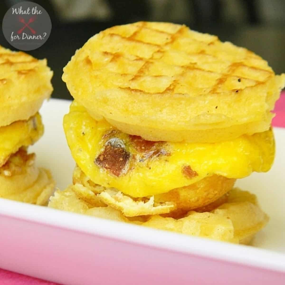 Bacon Egg Mini Sandwiches