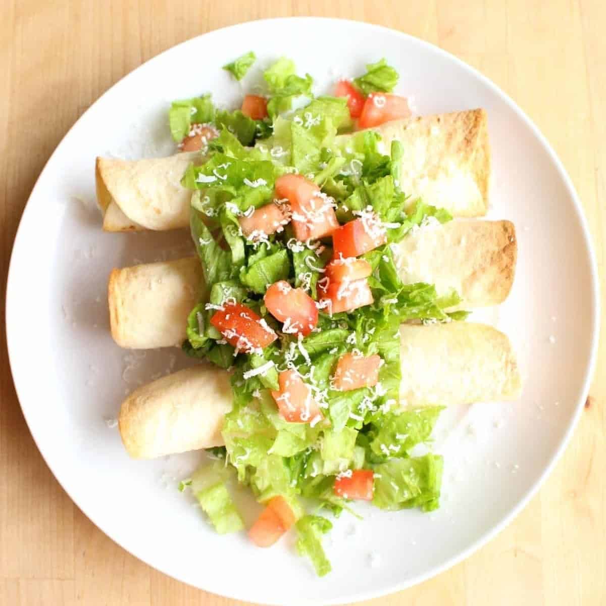 Baked Potato Flautas