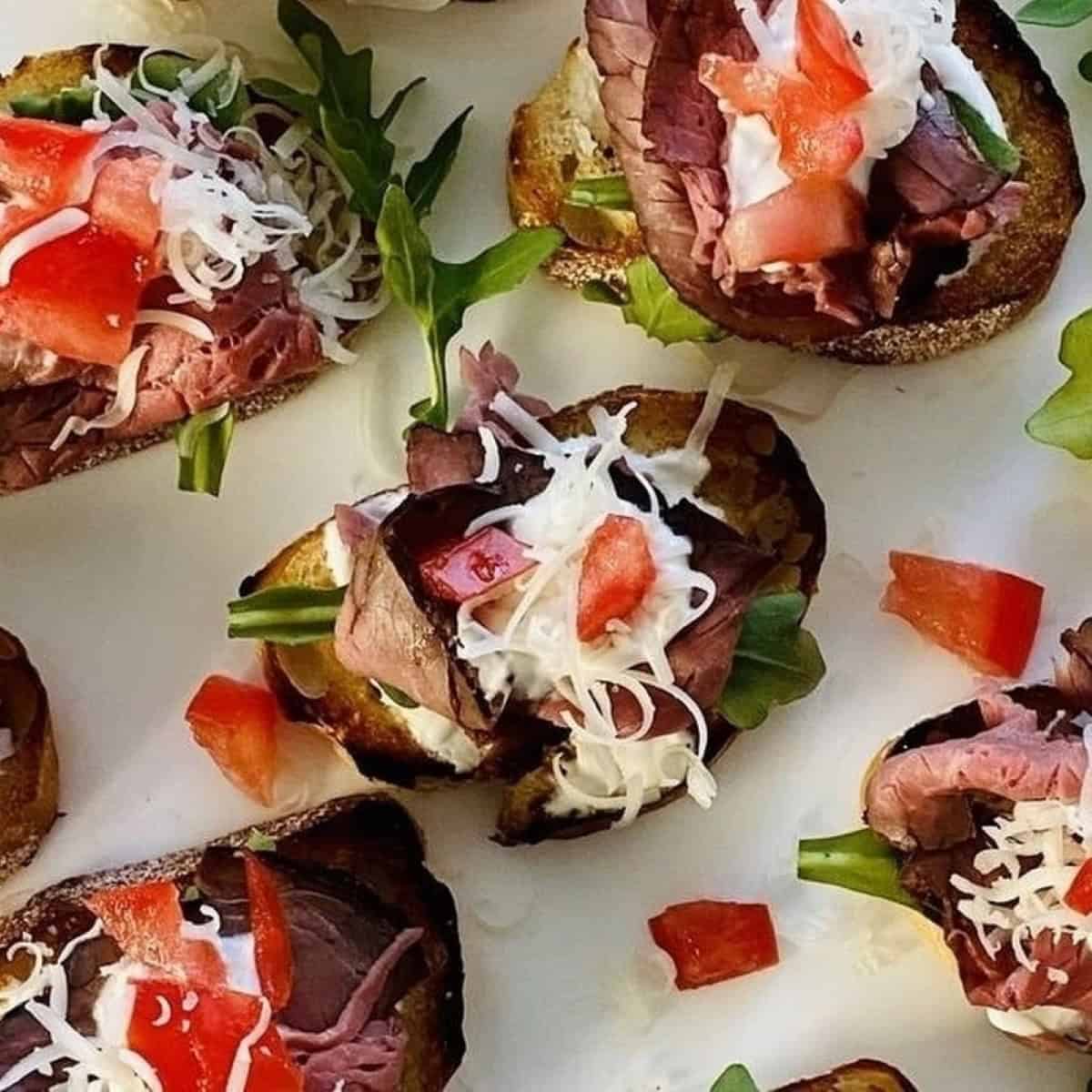 Beef Crostini