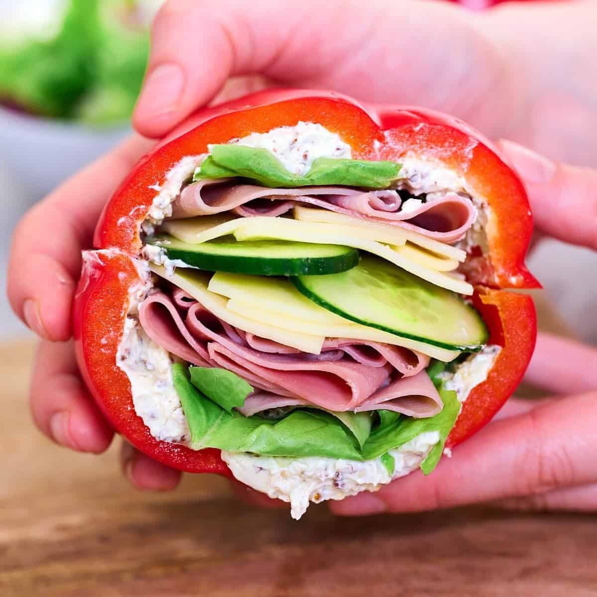 Bell Pepper Sandwich