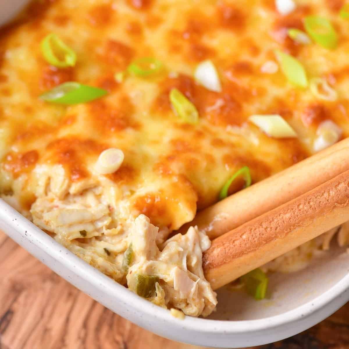 Buffalo Ranch Chicken Dip