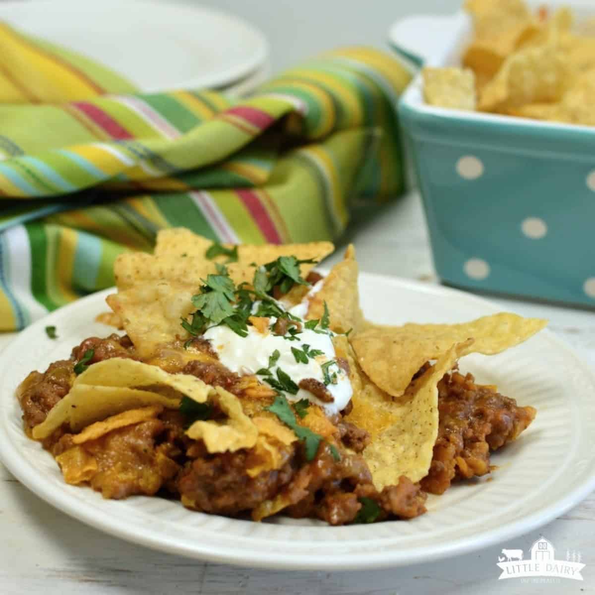 Cheesy Beef Mexican Casserole