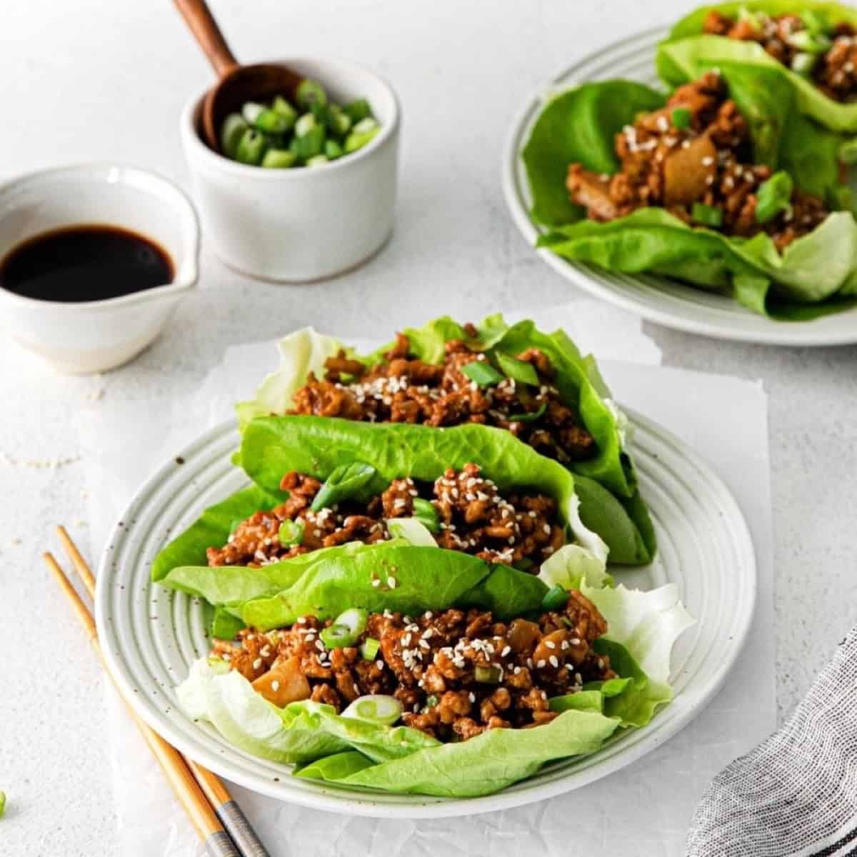 Chicken Lettuce Wraps