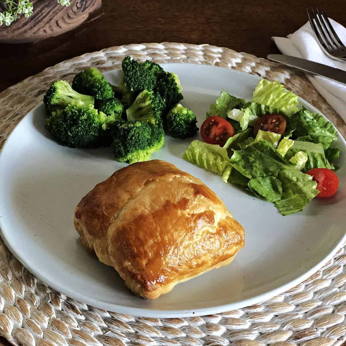 Chicken Or Turkey In Puff Pastry