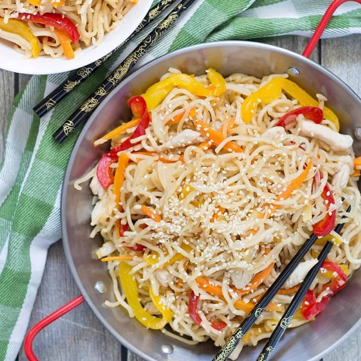 Chicken Yakisoba Recipe