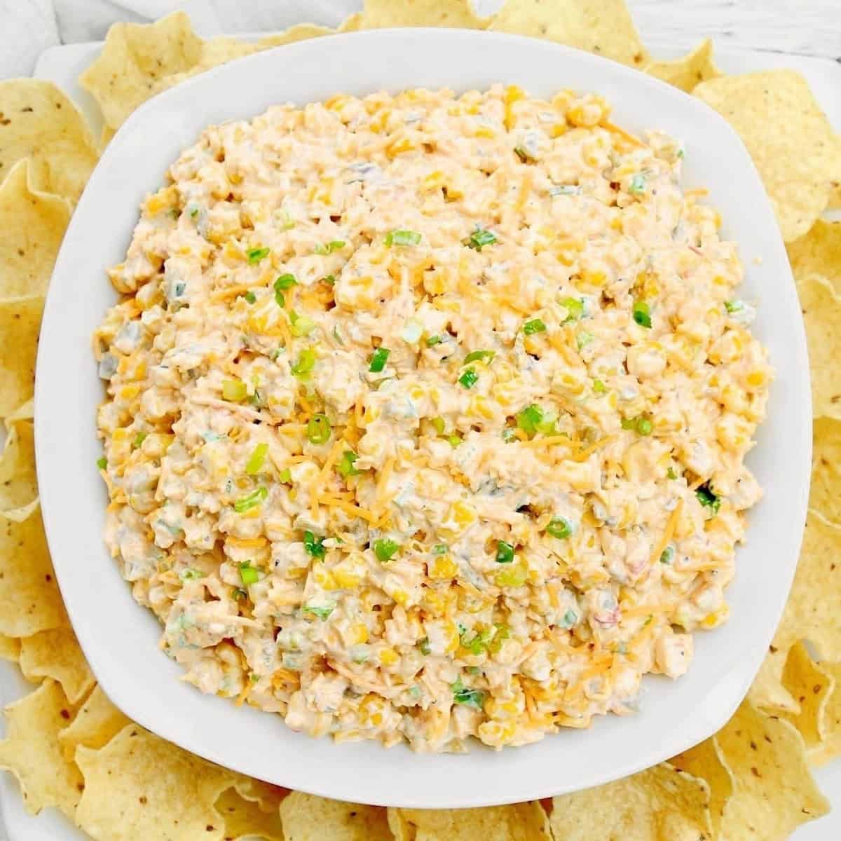 Corn Party Dip Vegan Recipe