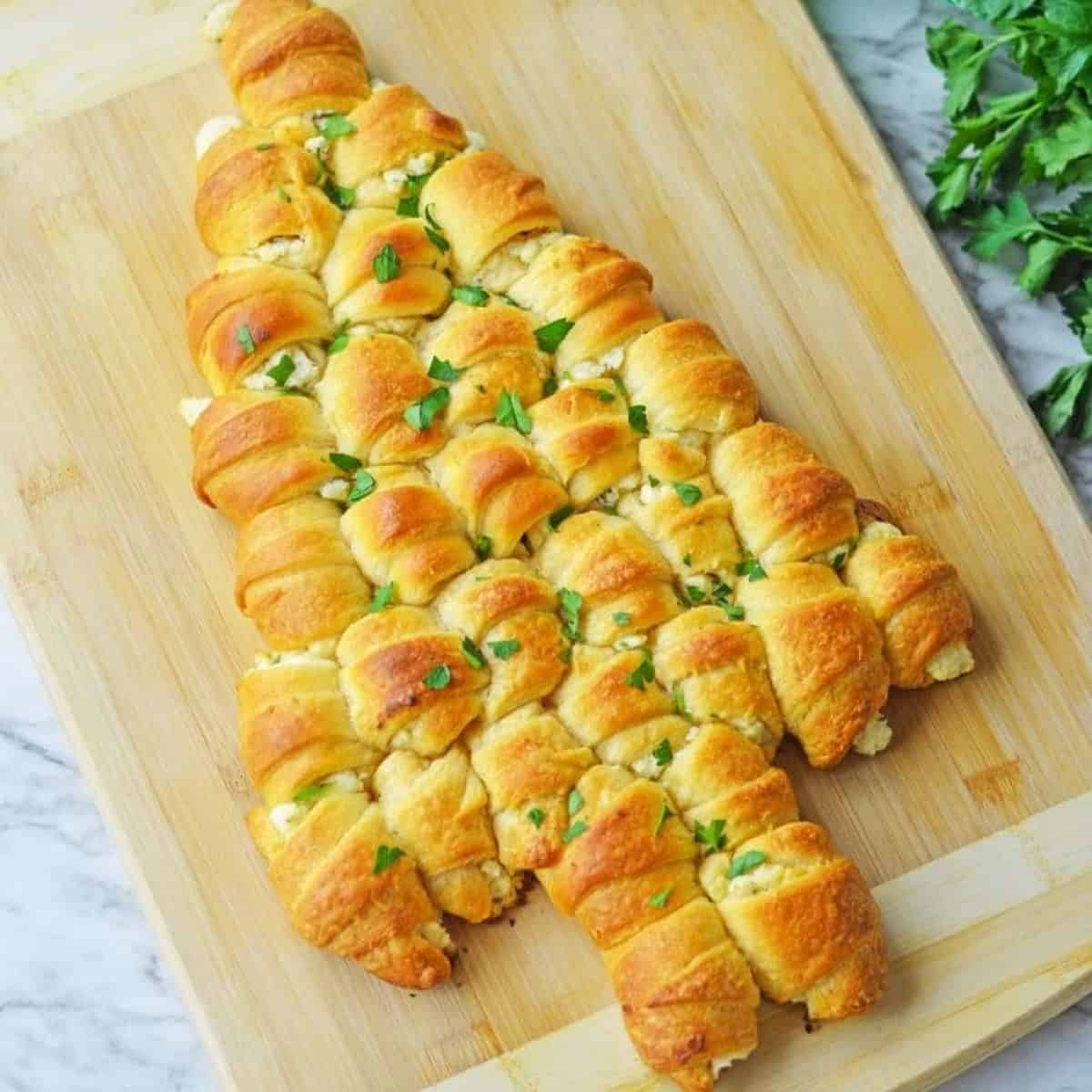 Crescent Roll Christmas Tree