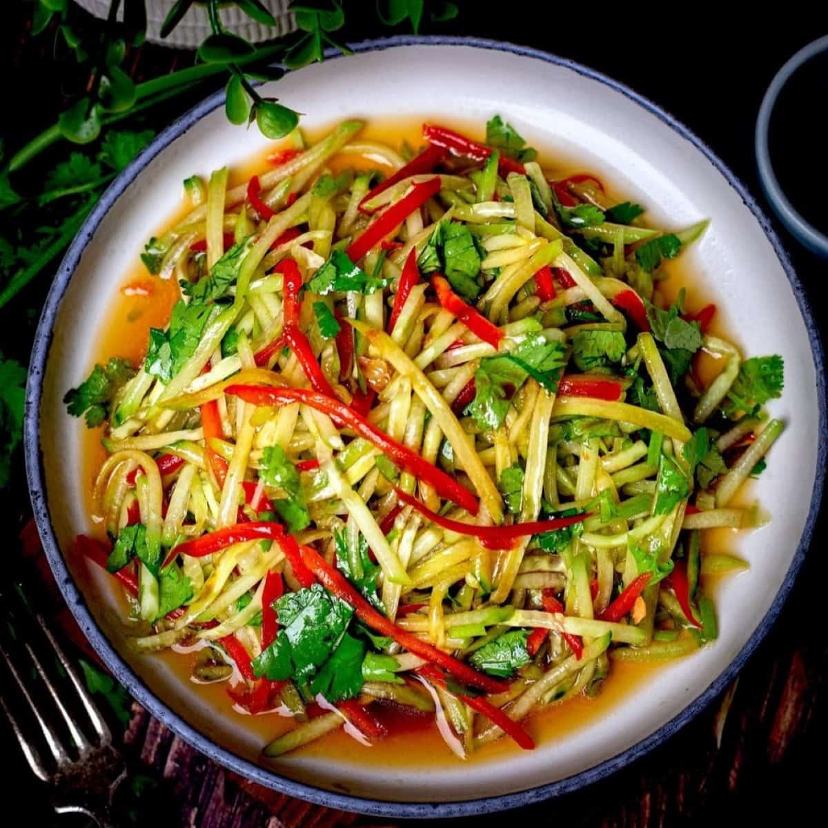 Cucumber And Bell Pepper Salad